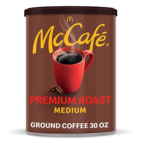 McCafe Premium Roast, Medium Roast Ground Coffee, 30 oz Canister ProductsLogo