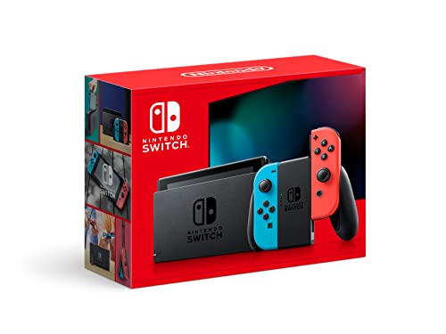 Nintendo Switch™ with Neon Blue and Neon Red Joy‑Con™ (Renewed) ProductsLogo