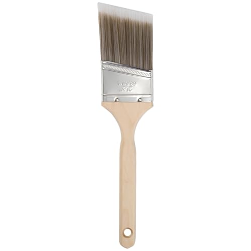 Mister Rui Paint Brush, 2.5 Inch Angled Paint Brush Professional Sash Brush for Trim, Cabinets, Door, Ergonomic Long Handle, Smooth Finish for Oil & Latex Paint ProductsLogo