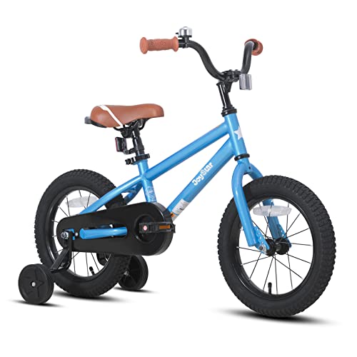 JOYSTAR 12 Inch Kids Bike for 2 3 4 Years Old Boys Girls Toddlers Bikes with Training Wheels Gifts Children Bicycle BMX Style Blue ProductsLogo