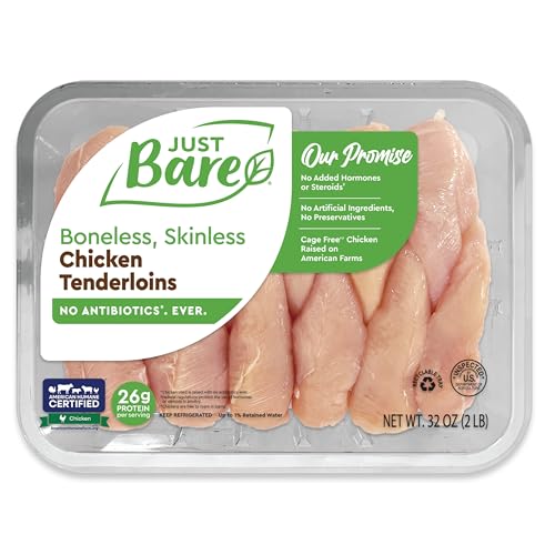 Just Bare® Natural Fresh Chicken Tenders | Family Pack | No Antibiotics Ever | Boneless | Skinless | 2.0 LB ProductsLogo