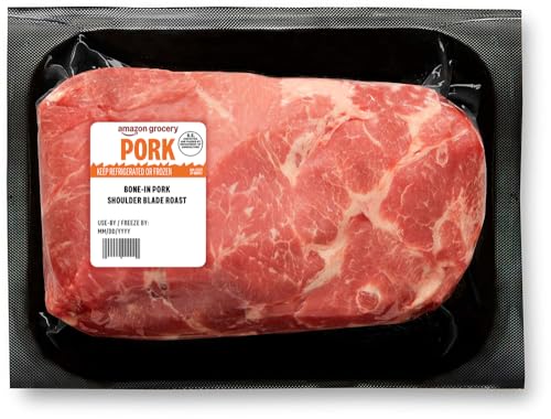 Amazon Grocery, Pork Shoulder Blade Roast, Bone-In (Prop 12 Compliant), Weight Varies ProductsLogo