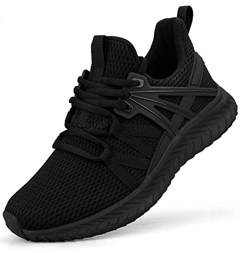 Abboos Women's Running Tennis Shoes Workout Breathable Blade Athletic Sport Sneakers for Women Black Size 8 ProductsLogo