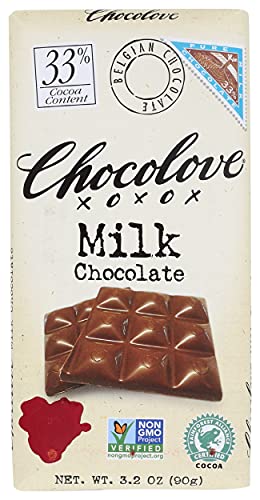 Chocolove Pure Milk Chocolate Bar, 3.2 oz ProductsLogo