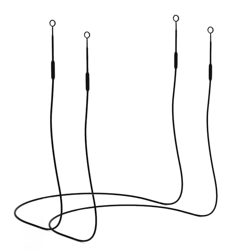 Earplug Lanyard [2 pcs] with Magnetic Tug-Resistant Safety Cord, Flexible Silicone Lanyard with Most Earplugs with Removable Tips Compatible ProductsLogo