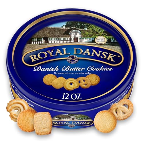 Royal Dansk Danish Cookie Selection, No Preservatives or Coloring Added, 12 Oz. (Pack of 1) ProductsLogo