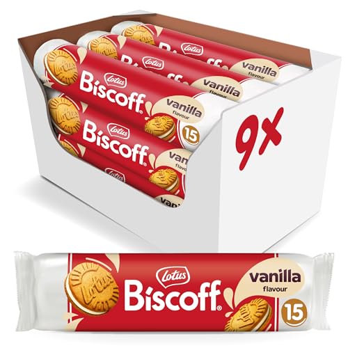 Lotus Vanilla Flavor Biscoff Sandwich Cookies, 5.29 Ounces (Pack Of 9) ProductsLogo