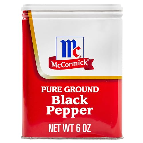 McCormick Pure Ground Black Pepper, 6 oz ProductsLogo