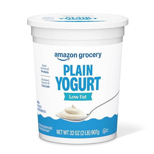 Amazon Grocery, Low Fat Plain Yogurt, 32 Oz (Previously Amazon Fresh, Packaging May Vary) ProductsLogo