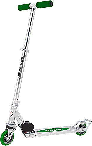 Razor A2 Kick Scooter for Kids – Wheelie Bar, Foldable, Lightweight, Front Vibration Reducing System, Adjustable Height Handlebars ProductsLogo