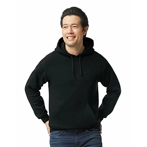 Gildan Adult Fleece Hoodie Sweatshirt, Style G18500, Multipack, Black (1-Pack), X-Large ProductsLogo
