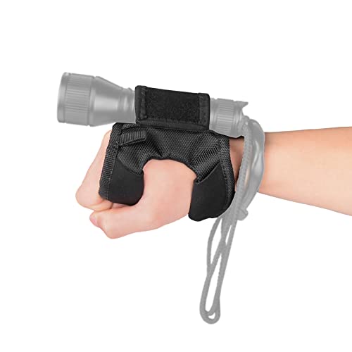 ORCATORCH Diving Flashlight Glove Hands-Free Flashlight Holder Universal Adjustable Wrist Strap Scuba Dive Lights Accessories (Not Included Flashlight) ProductsLogo