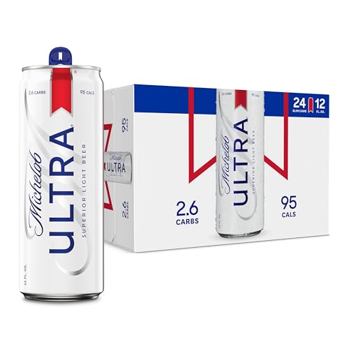 Michelob Ultra Light Beer, 24 Pack Beer, 12 FL OZ Cans, ABUSCH000003941 ProductsLogo