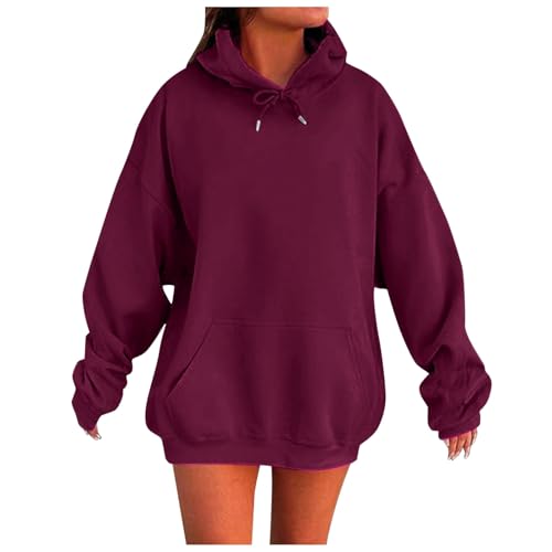 JiXiang Lightweight Hoodies for Women Oversized Winter Cute Sweatshirts Pullover 2025 Fashion Tops Trendy Fall Winter Clothes ProductsLogo