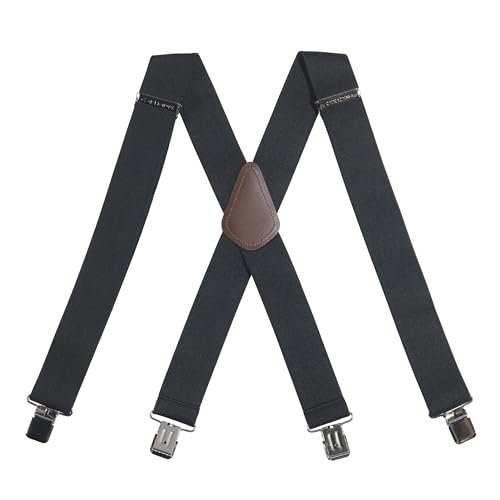 Carhartt Rugged Flex Elastic Suspenders Black, One Size (52” Maximum Length) Suspender Width: 2" ProductsLogo