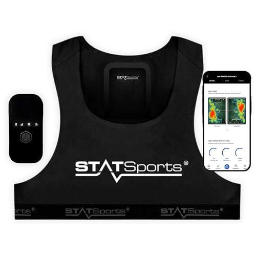 STATSports APEX GPS Soccer Tracker Vest - APEX Athlete Series – Tracks 16 Key Metrics - Soccer GPS Tracker for Elite Performance Analysis - Sports Tracking Vest Used by Pro Players & Teams, Adult M ProductsLogo