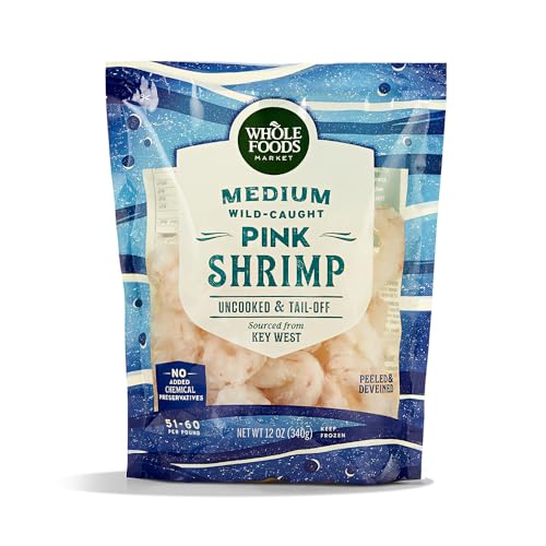 Whole Catch, Key West Pink Shrimp, 51-60 Count, 12 Ounce, Frozen ProductsLogo