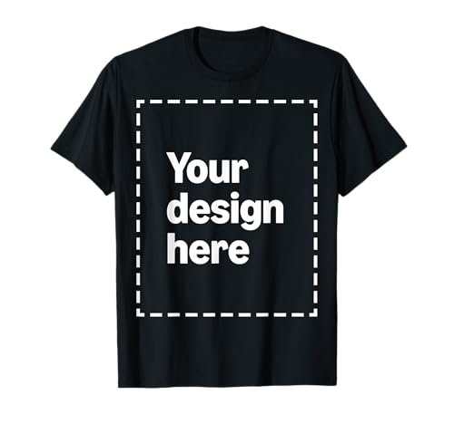 Custom T-Shirt with Your Image for Men, Women and Kids by Modify by Amazon Merch on Demand ProductsLogo