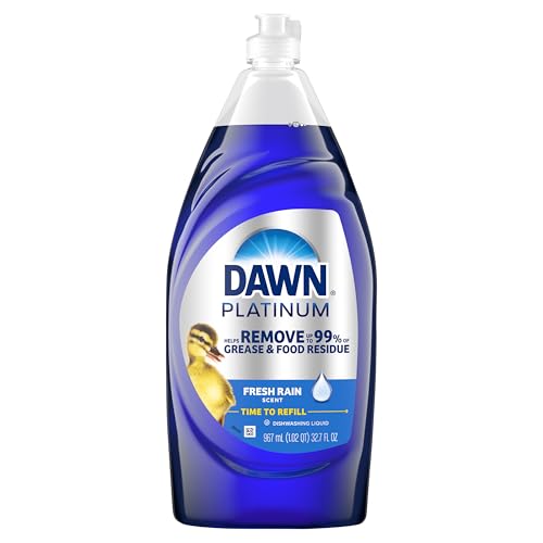 Dawn Platinum Dishwashing Liquid, Fresh Rain Scent, 32.7 fl oz ProductsLogo