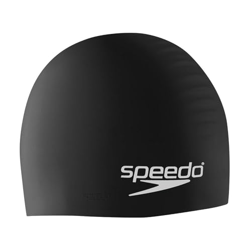 Speedo Unisex-Adult Swim Cap Silicone ProductsLogo