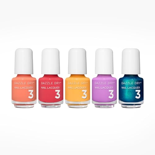 Dazzle Dry Mini Flight - Ticket to Paradise - 5 Mini Lacquers ProductsLogo