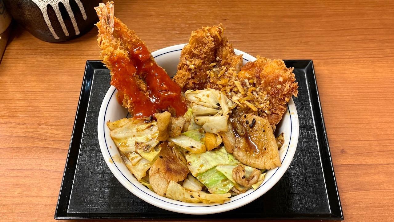 かつや：かつやの中華ざんまい丼 image