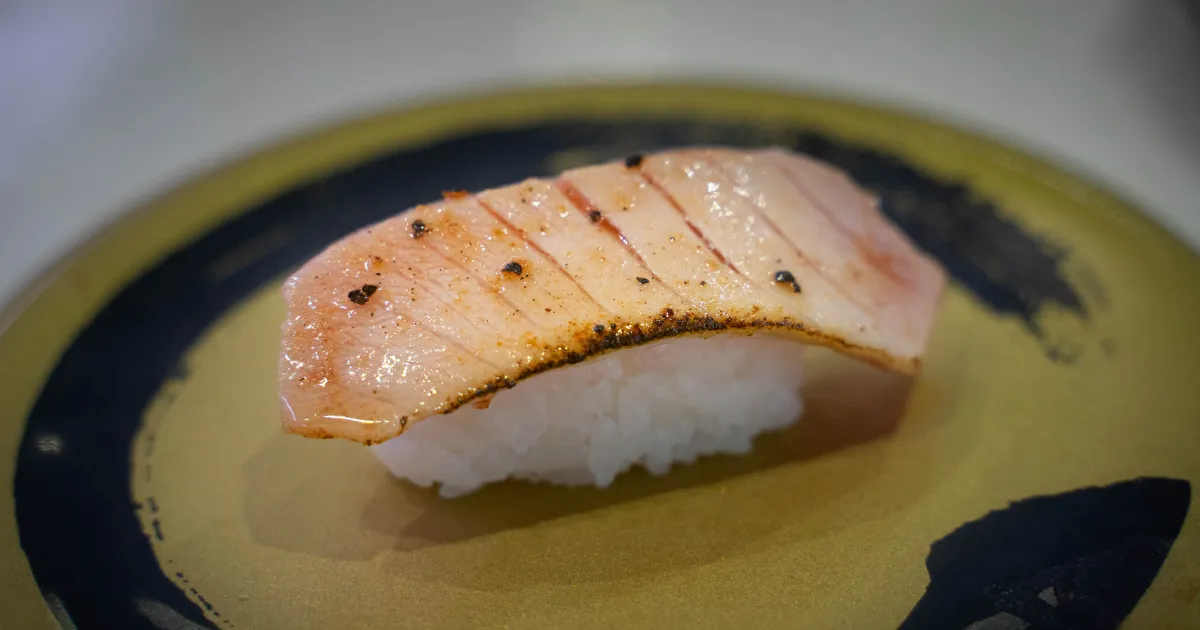 とろびんちょうレアステーキのにぎり image